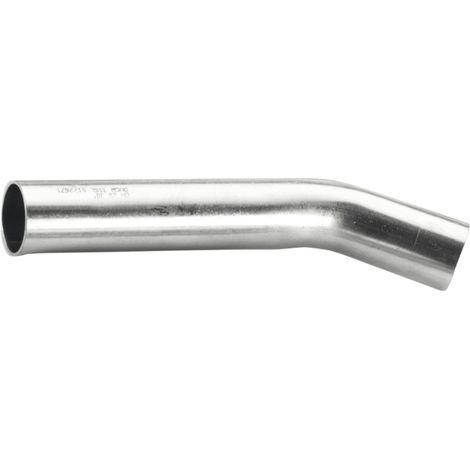 Coude d'ajustage 30° électrozingué à sertir SERTIsteel Carbone - Empreinte M Ø35mm