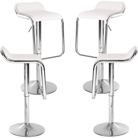 Packs Taburetes Cocina - Pack 4 Taburetes Itri - Blanco (1/5)
