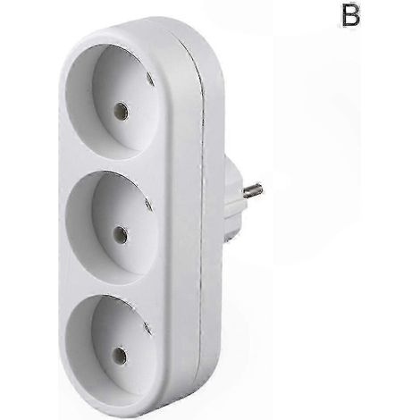 Prise murale adaptateur sol avec prise de courant multiple 3500W, convertisseur de prise européenne, rallonge électrique encastrable, norme CE, pour installation intérieure (1/5)