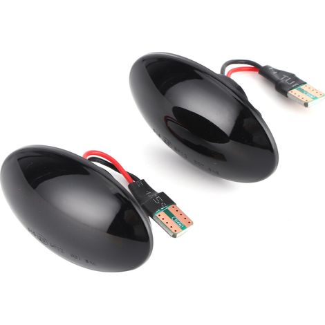 2 Feux de Position LED Fumés pour Ford Fiesta MK5 – Clignotants Latéraux Auto Tuning, Paire (1/5)