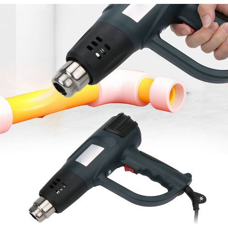 Pistolet à air chaud à température contrôlée électroniquement 2000 W, Gongjue GJ-8020R, norme européenne 220 V (1/5)