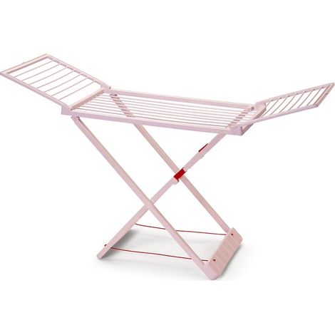 Tendedero Plegable plastico  Rosa claro (1/2)
