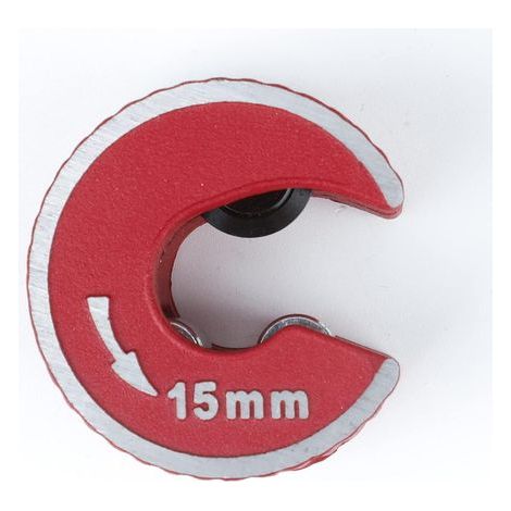 Copper Pipe Cutter-15mm,Auto Cut Tube Cutter with 1 Replacement Cutting Wheel for Copper Tubing/Hand Operated (1/5)