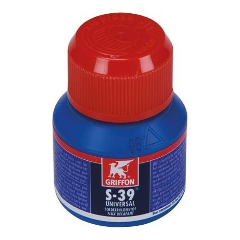 Griffon – Flux à souder universel 50 ml SC4100 – Améliore l'adhérence et la fluidité – Bouteille avec pinceau inclus – Pour soudures solides - RI8373 (1/5)