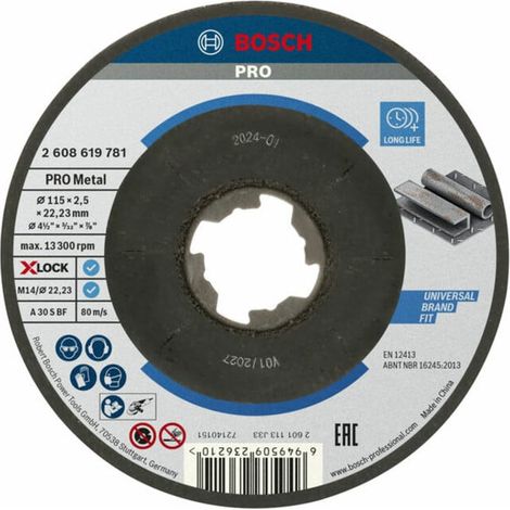 Bosch Accessories Standard for Metal 2608619781 Disque à tronçonner à moyeu déporté 115 mm 1 pc(s) m (1/5)