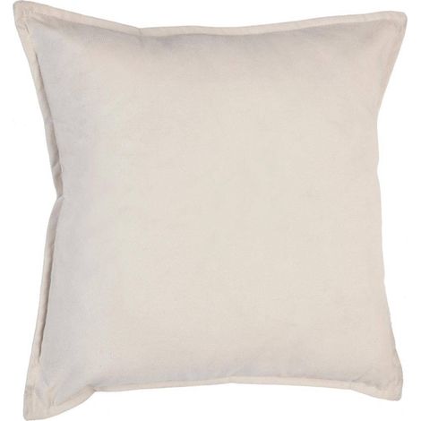 Coussin déhoussable Ivoire 45 x 45 cm - Atmosphera