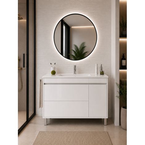 Mobile bagno con lavabo ORIGENBATH CAPRERA senza specchio 120x45 cm 1 vasca bianco