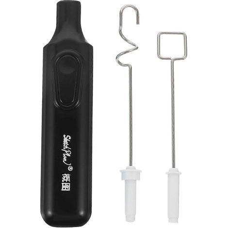 Elektrischer Mischer für Gouachefarbe, Pigmentrührer, Farbmischwerkzeug – 19 x 2,5 x 2 cm – schwarz (1/3)