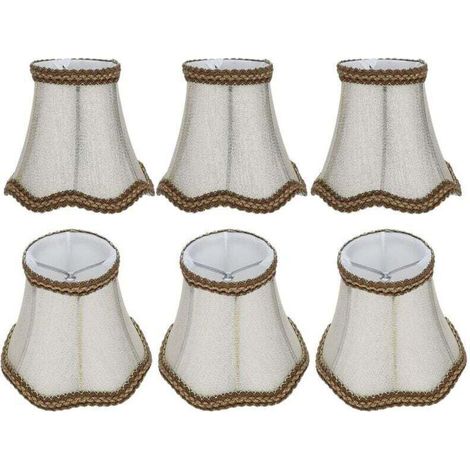 Abat-Jour de Chambre à Coucher de Couleur Or, Couvercle de Lampe de Table, Accessoire de Lampe pour Chambres couloirs Halls salles d'étude Salons (1/4)