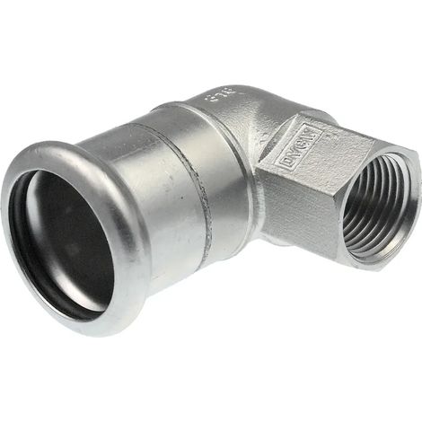 VSH XPress Acero inox Codo transición 90° m/m 22xRp3/4" Tipo R2709, 6190844