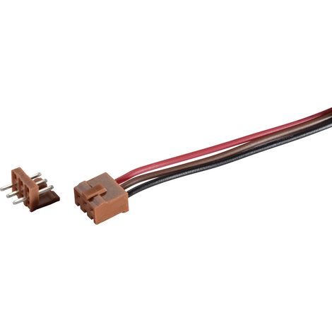 TRU COMPONENTS Konfektionierte Litze Polzahl Gesamt: 3 1 St. (1/2)