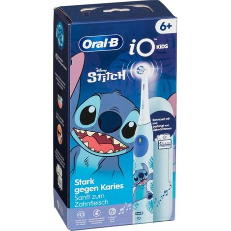 Oral-B iO Kids 6+ mit Reiseetui Stitch Elektrische Zahnbürste