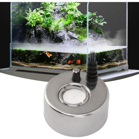 Générateur de Brume Ultrasonique DC 12V - Fontaine Humidificateur Atomisateur pour Décor de Rockerie Aquarium et Bassins Intérieur/Extérieur (1/5)
