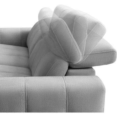 Mömax 2-Sitzer-Sofa Grau ca. 182x79x109cm (1/5)