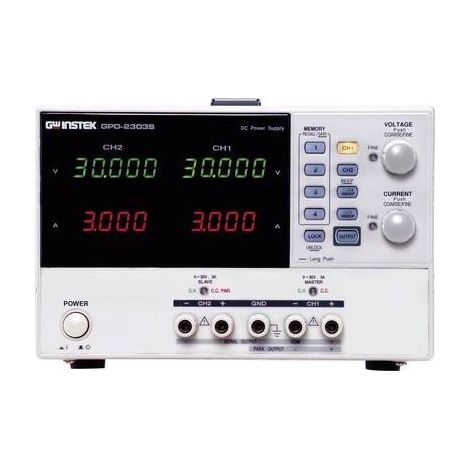 GW Instek GPD-2303S Alimentatore da laboratorio regolabile 0 - 30 V/DC 0 - 3 A 180 W USB Controllo remoto Num. uscite 2 (1/2)