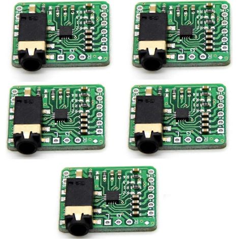 Lot de 5 amplificateurs stéréo différentiels symétriques pour casque audio TPA6132 (Hi-Fi AMP 2,3-5,5 V) (1/5)