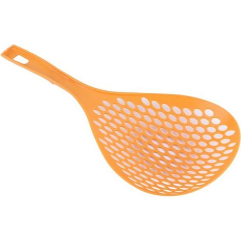 Cuillère Passoire - Plastique - Pour Égoutter Pâtes Boulettes Wontons - 32 cm - 1 Pièce (1/5)