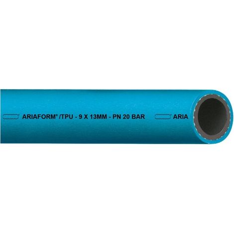 PU-Pressluftschlauch ARIAFORM®/TPU ID 6mm AD 10,0mm L.50m Blau TEGUMA