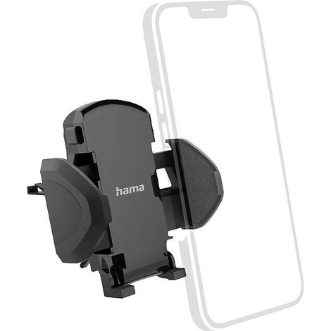 Hama Move grille de ventilation Support de téléphone portable pour voiture 45 - 90 mm