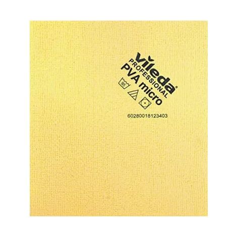 Lavette ultra absorbante pva micro jaune sachet de 5 - vileda