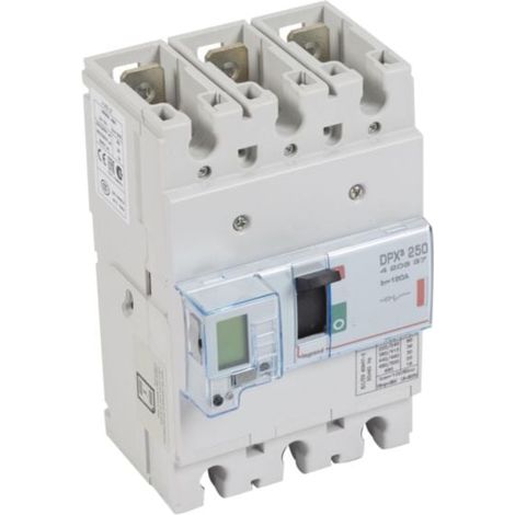 Disjoncteur électronique DPX³250 pouvoir de coupure 36kA 400V - 3P - 160A - LEGRAND