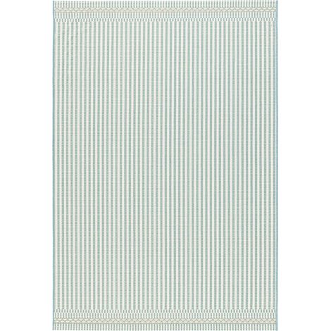 Bizzotto Teppich Thierry 160x230 blau/weiß für innen und außen (1/5)