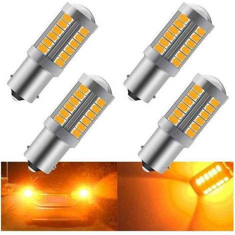 2 Pièces Clignotant Led De Voiture-1156-150 °, Feu De Recul Feux De Freinage De Moto (1/5)