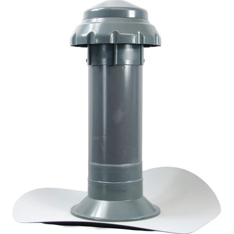 4 in 1 Flachdachlüfter CLASSIC + KWA inkl. Thermoplan T15 grau (1/3)
