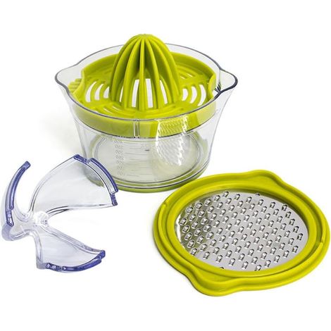 Presse-agrumes manuel multifonction en plastique pour citron vert, fraise, agrumes (1/5)