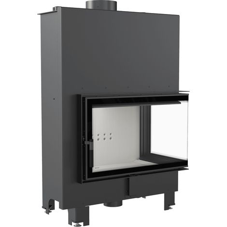 Wasserführender Kamineinsatz KRATKI MBO rechts 15 kW Ø 200 (1/5)