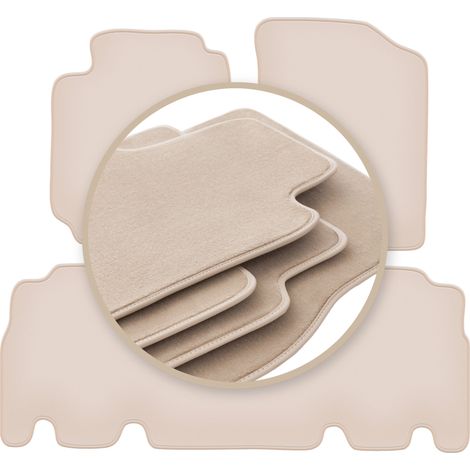 Tapis beiges PREMIUM pour : Toyota Yaris Verso monospace 1999-2005 (1/5)