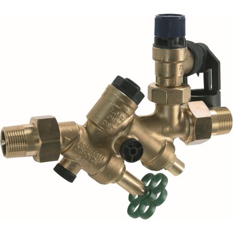 Syr Sicherheitsgruppe SYRobloc 24 002 420 002 DN 20, 10 bar, filetage 3/4 », rohgelb (1/3)