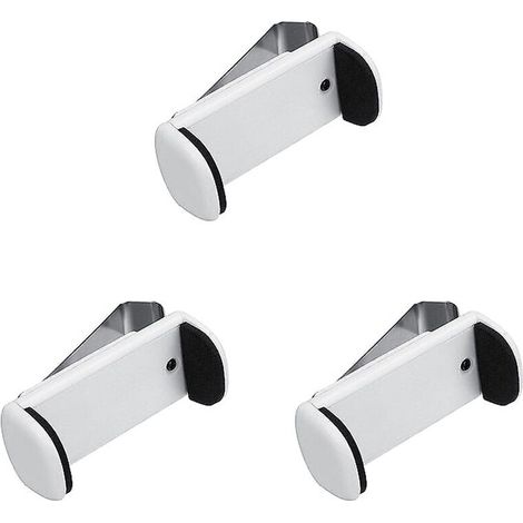 Supporto regolabile in tre pezzi per aletta parasole auto, clip per telecomando apriporta garage Liftmaster.