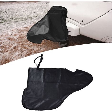 Housse de remorque en PVC, housse pour trépied de camping-car, housse pour verrou de rotule de remorque, étanche à la poussière et à la pluie (1/5)