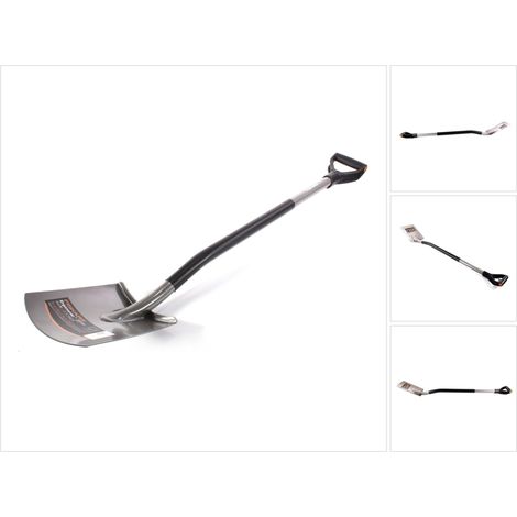 FISKARS Ergonomischer Vierkantspaten - 131400 aus Borstahl 1001411