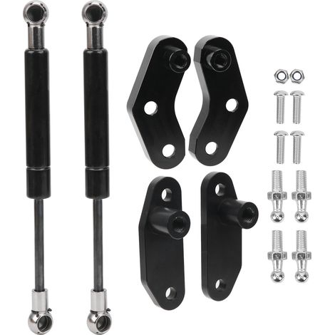 Kit d'ouvre-porte en fer anodisé noir pour CanAm Maverick X3 20172020 avant arrière (1/5)