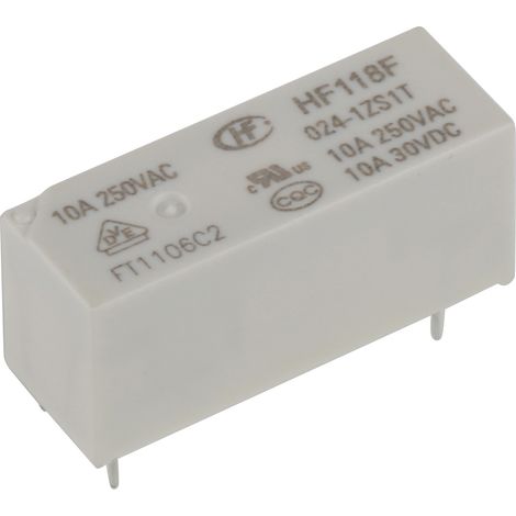 RS PRO Relais sans accrochage 1 RT, bobine 24V c.c. Montage sur CI 290mW ( Prix pour 1 )