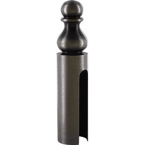Cache-fiches vase N°16 acier BOUVET - Pour fiche URSUS ø 18 mm - Epoxy noir 9005