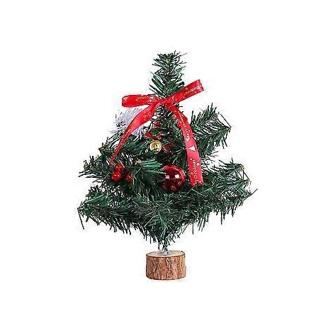 Weihnachtsbaum-Modell, rustikale Tischdekoration aus Holz