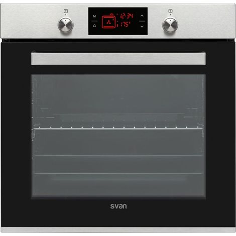 Horno Multifunción Limpieza Manual SVAN SVH375X 60cm Acero Inoxid