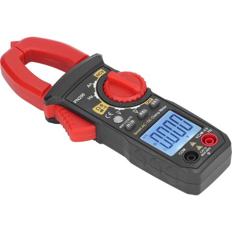 Pince ampèremétrique numérique multifonction AC DC NCV, multimètre intelligent pour tests électriques (1/5)