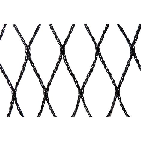 Maillestore – Filet anti-oiseaux 5m x 10m – Maille 29mm noire – Protection optimale pour vergers et cultures – Facile à poser
