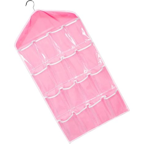 Almacenamiento rosa – ropa/accesorios – armario/puerta – dormitorio/baño/oficina