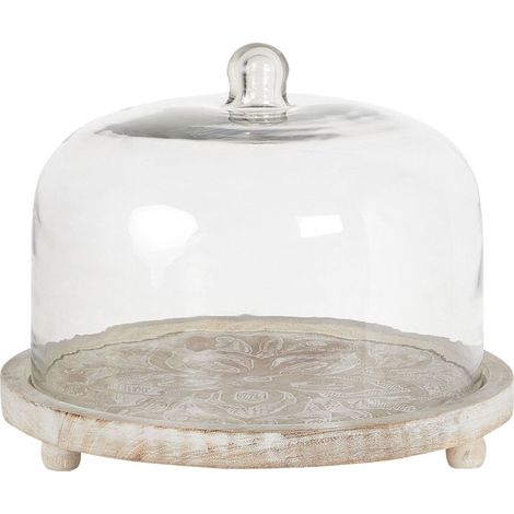 Cake Stand FAJUM Mango Wood Light Brown (1/5)