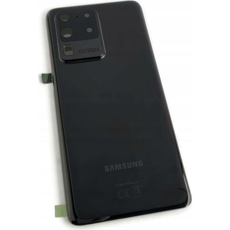 Cover posteriore originale ORG per Samsung Galaxy S20 Ultra, nera (1/2)