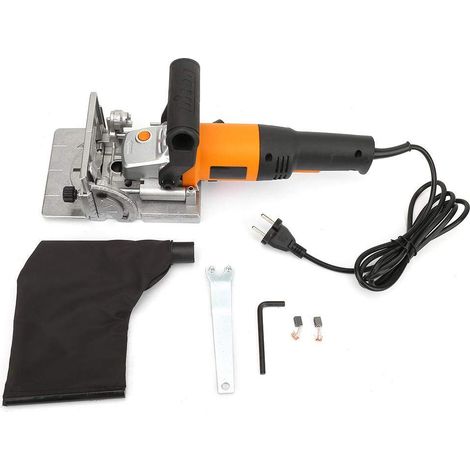 Holz-Lamellenverbindungsmaschine, multifunktionale elektrische Zapfenverbindungsmaschine 760W EU-Nut
