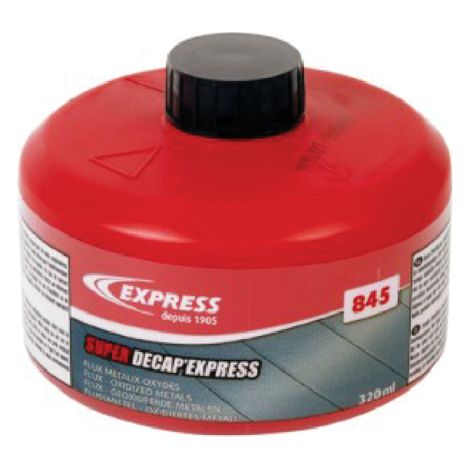 Guilbert Express – Décapant express 320 ml – Pour métaux oxydés – Flux pour soudure étain – Application rapide et efficace