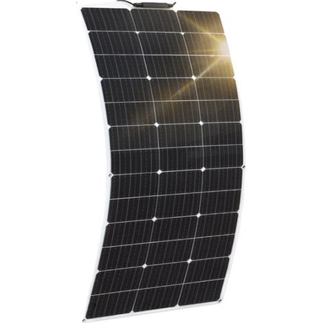 Pannello solare ad alta efficienza, design flessibile, 140W flessibile, bianco (1/2)
