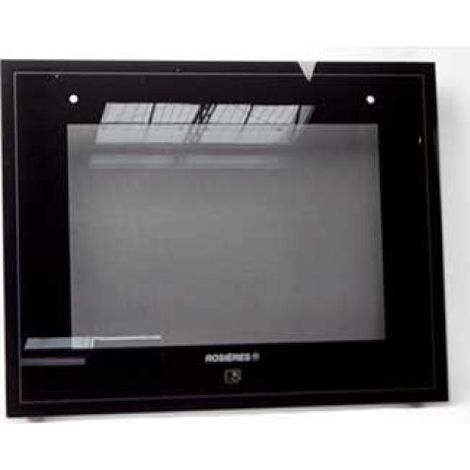 Verre extérieur porte four pour four Rosieres – Compatible avec modèles RFS5500PNX, RFCMS65, RFS6571PNI – 42818956