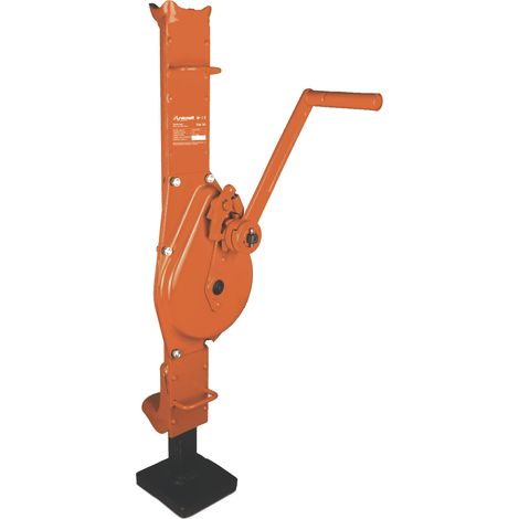 Mw Tools – Cric de levage monocycle 5 T – Capacité de levage 5 T – Construction robuste pour espaces confinés – Manivelle de sécurité (1/8)